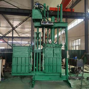 Twin Chambers Textile Baler