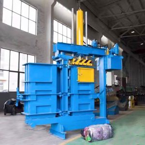 Twin Box Clothes Baler Machine