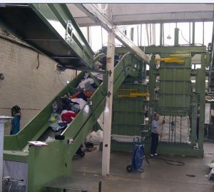 Double Chambers Clothes Balers