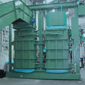 Double Chambers Clothes Balers