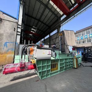 waste paper hydraulic bale press