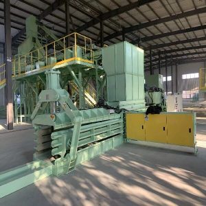 Full-automatic horizontal baler