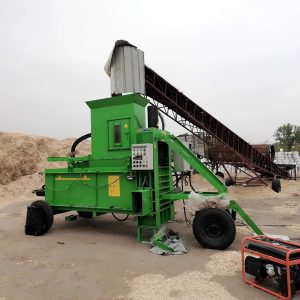 baling and bagging machine