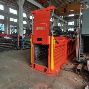 waste cardboard baler