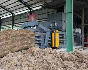 plastic bottle automatic baling machine