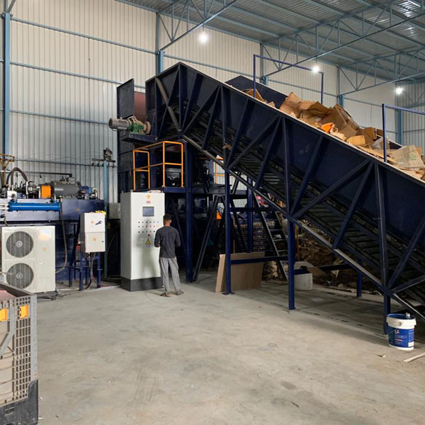 waste paper baler