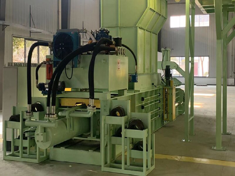 waste paper baler